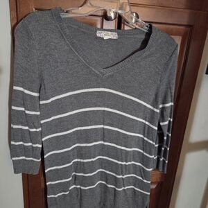 Pink Republic Gray Knit Sweater